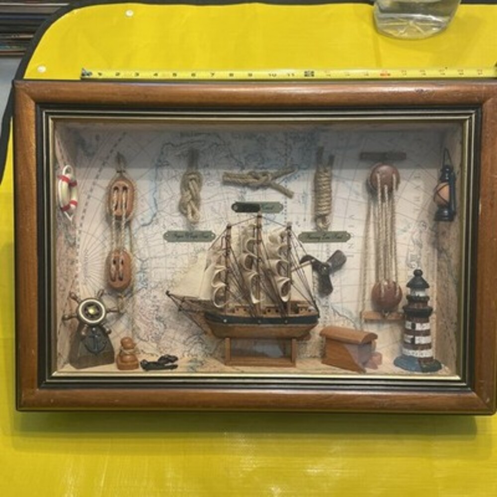 Nautical. Diagrams, Shadow Box